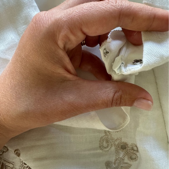 Anne Taylor Embroidered Pencil Skirt - Picture 4 of 6